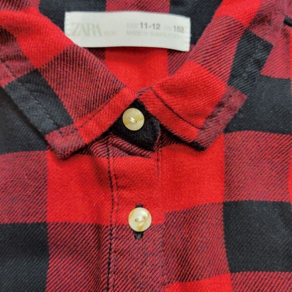 Zara Buffalo check tunic 11/12 - Picture 4 of 5